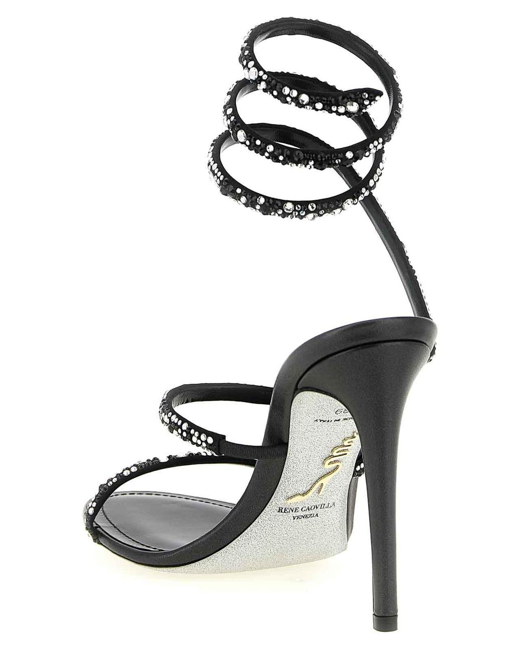 Rene Caovilla White Cleo' Sandals