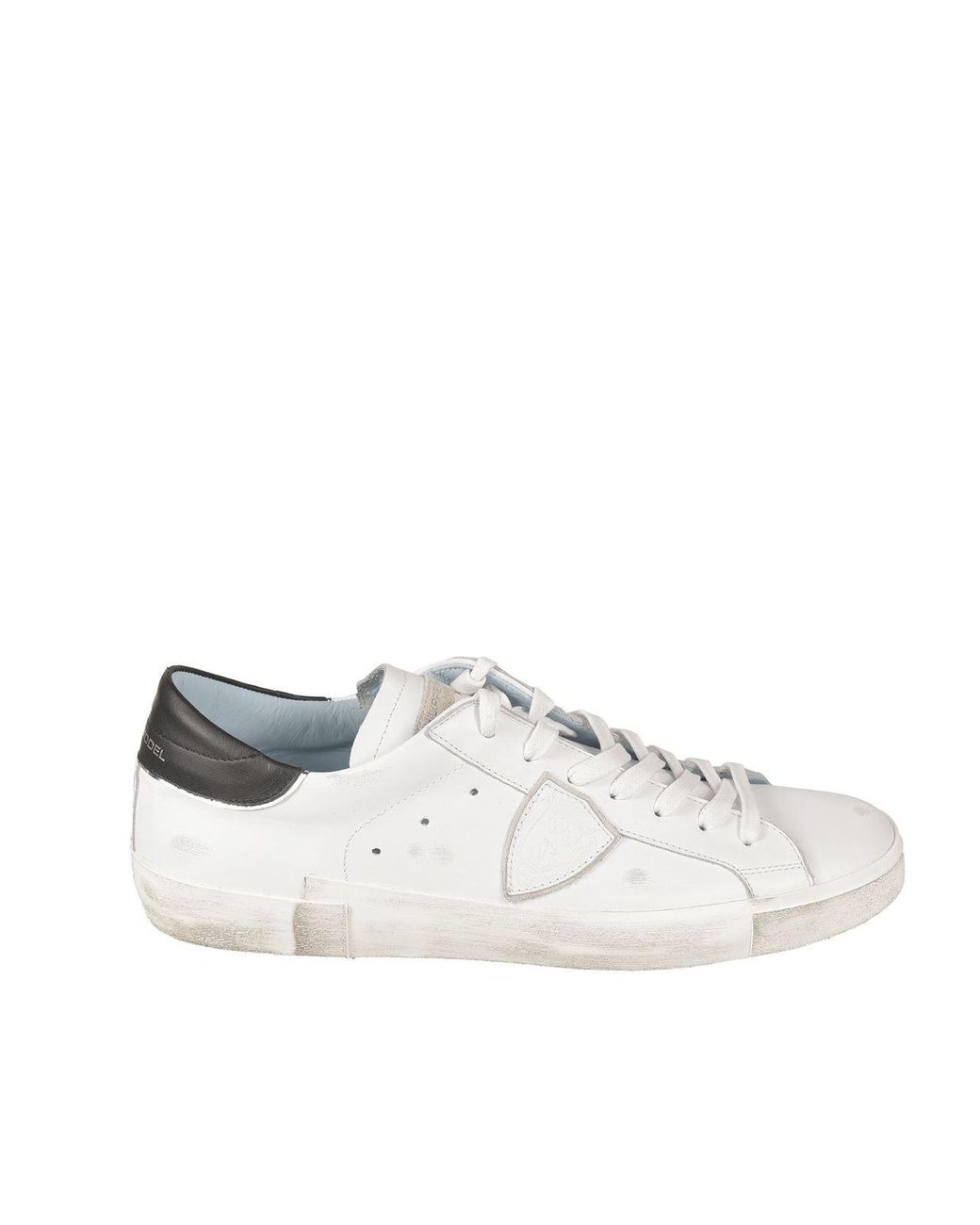 Philippe Model White Paris Low Sneakers for men