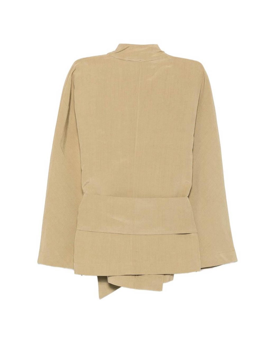 Cortana Natural Simona Linen And Silk Jacket