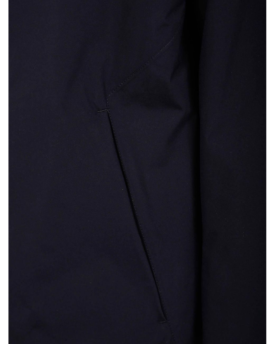 Abrigo Largo Laminar de hombre de color Blue