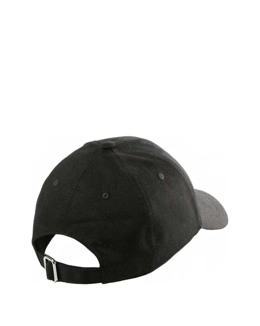Givenchy Black Logo Cotton Baseball Cap for men