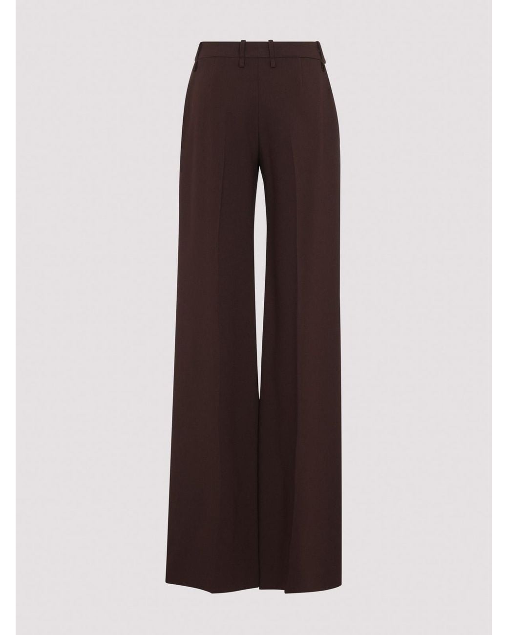 Ermanno Scervino Brown Wide Leg Trousers