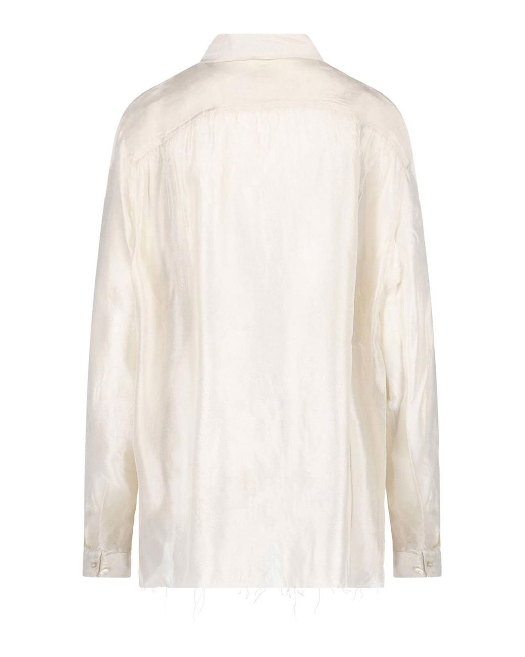 Our Legacy White Tuxedo Shirt