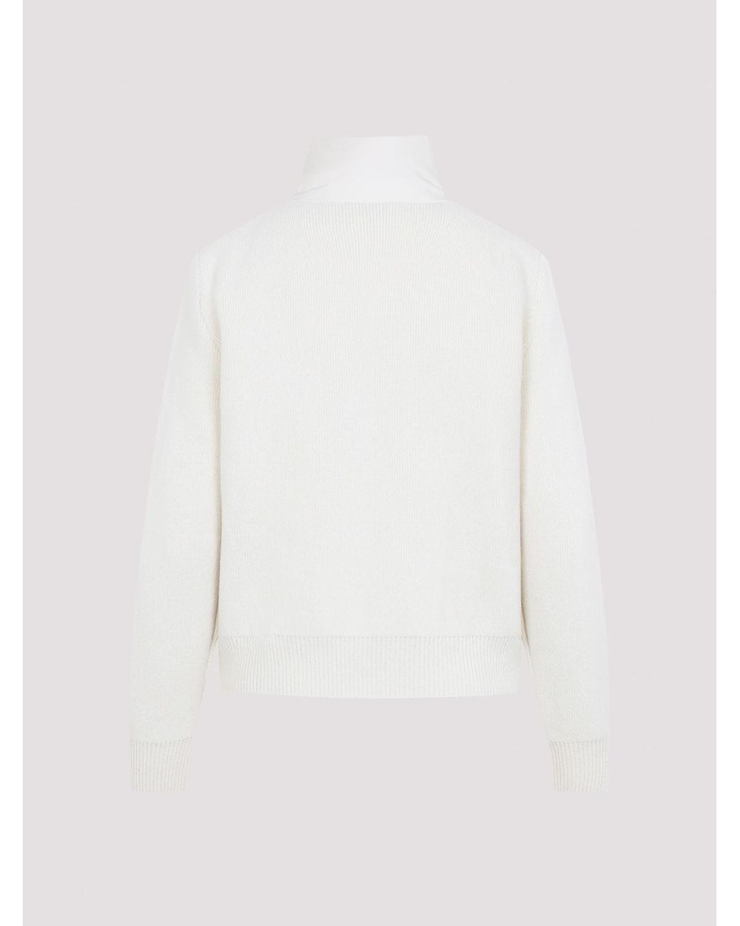 Moncler White Cardignan