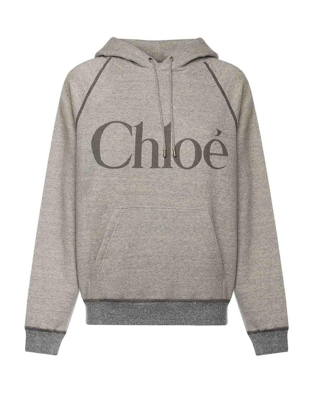 Chloé Gray Sweaters Cotton