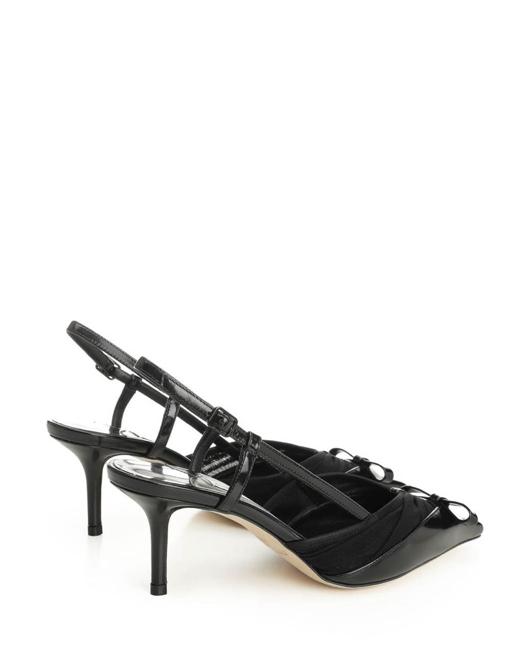 Jimmy Choo Black Afia Mesh Dcollet 65