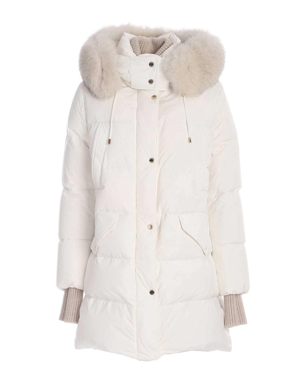 Parka Moorer en coloris White