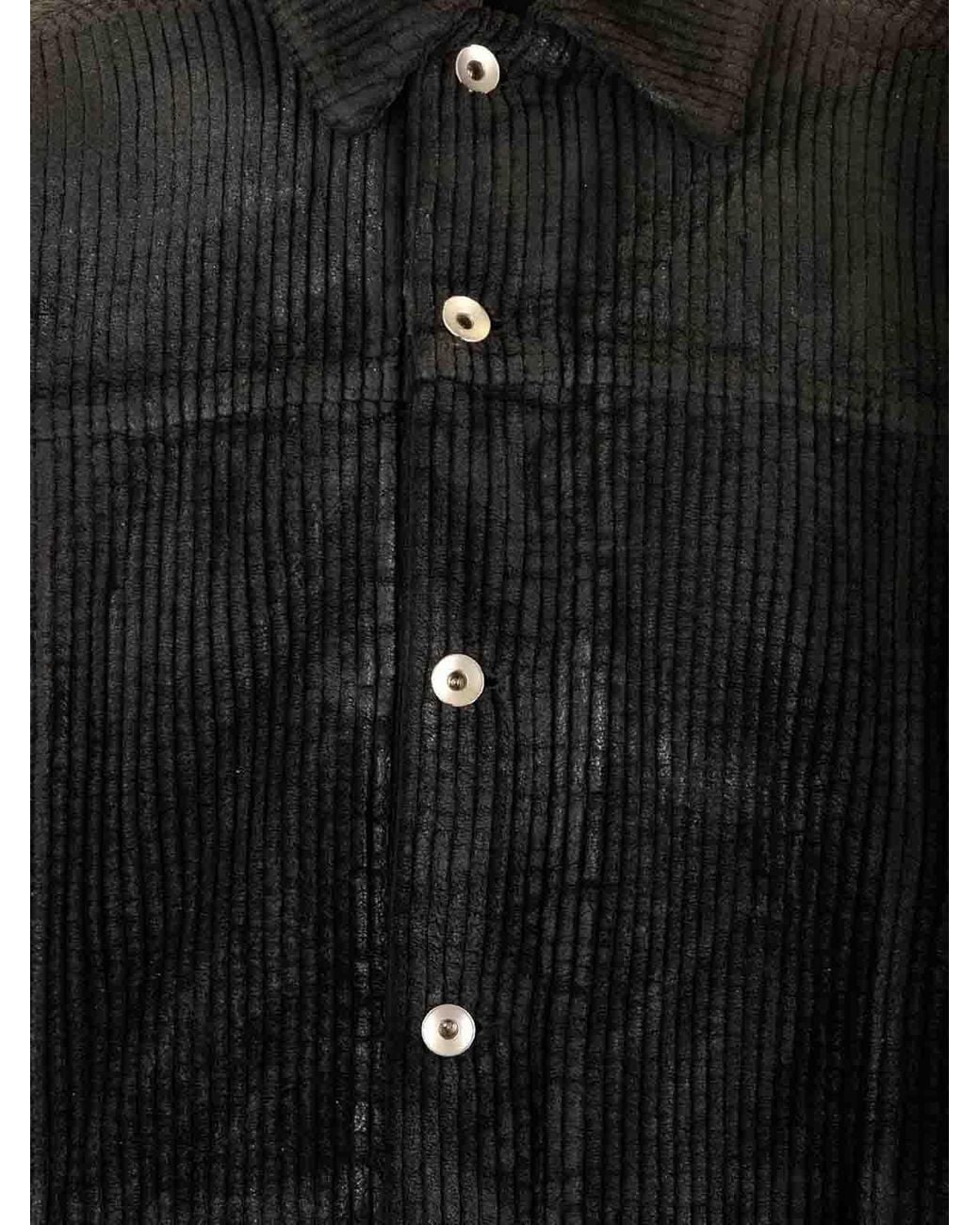 Rick Owens Black Drkshdw Jumbo Worker Jacket for men