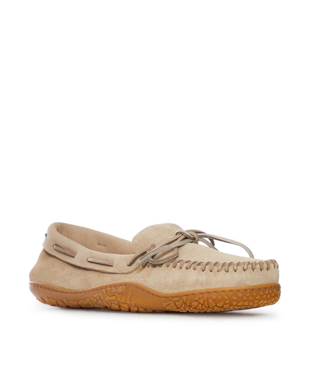 Buttero Brown Suede Boat Loafers With Vibram Sole for men
