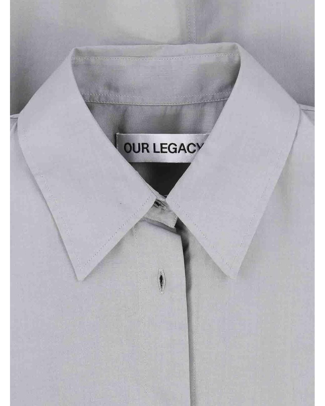 Our Legacy Gray Flux Shirt