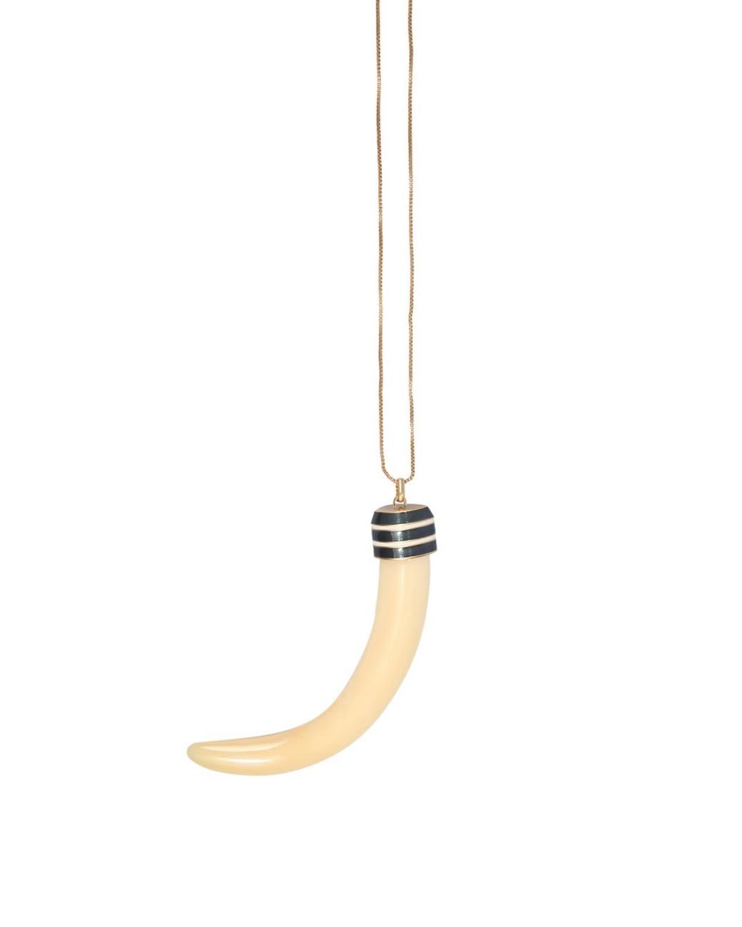 Tory Burch White Pendant Necklace