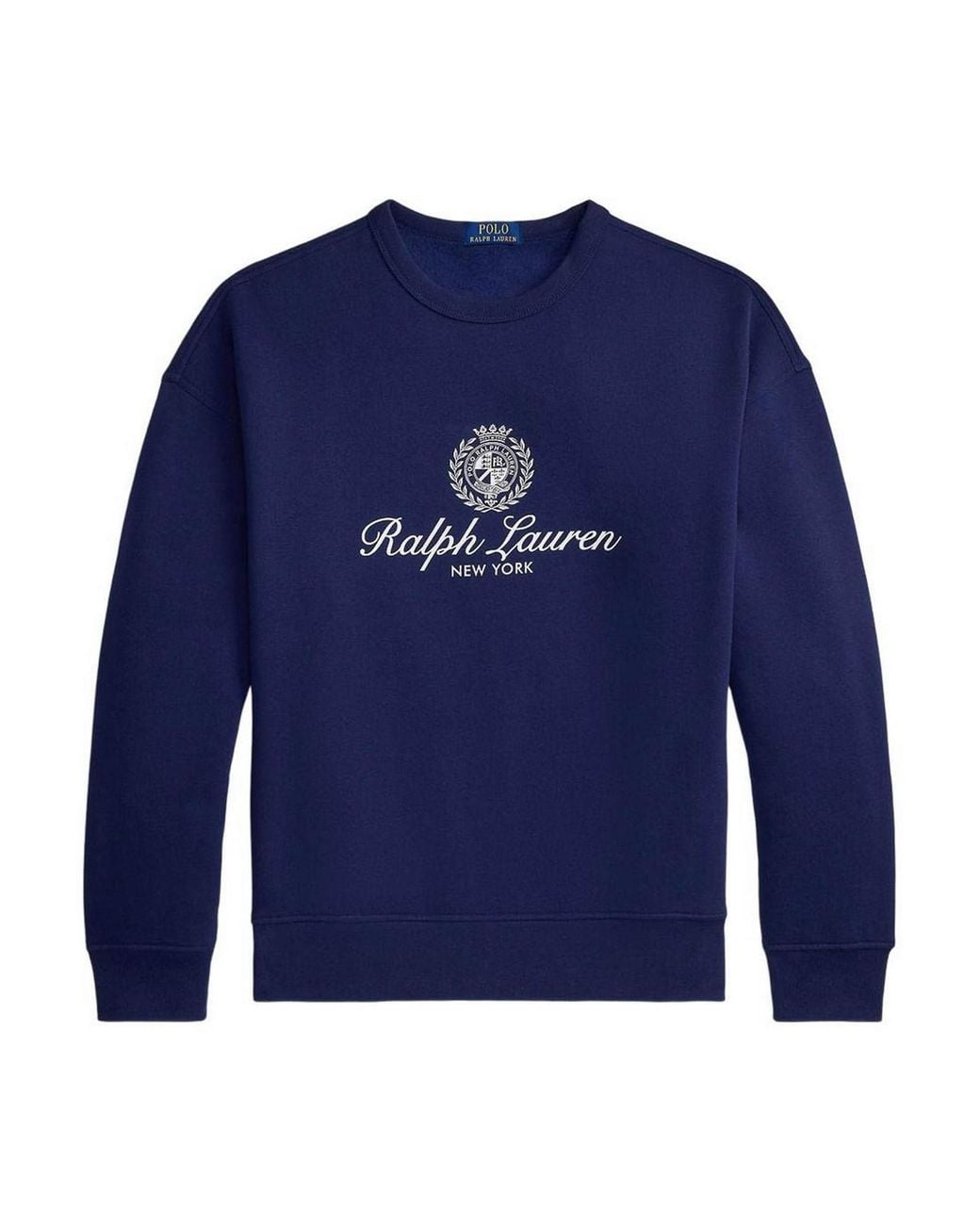 Polo Ralph Lauren Blue Fit Blend Fleece Sweatshirt for men