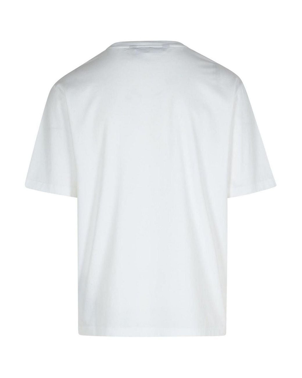 Palm Angels Gray Cotton T-Shirt for men