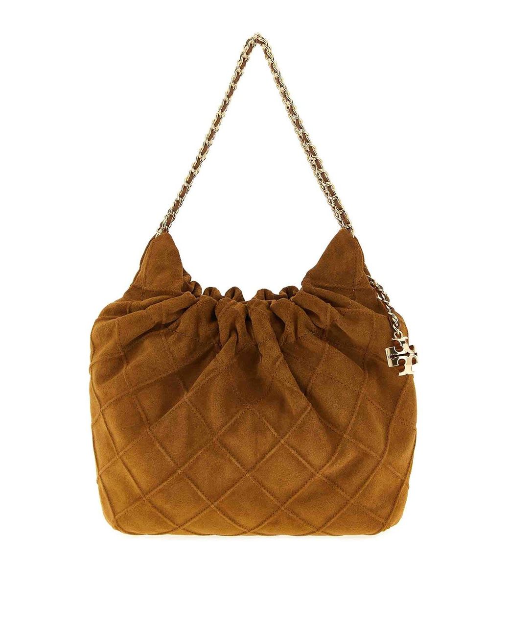 Tory Burch Brown Fleming Mini Handbag