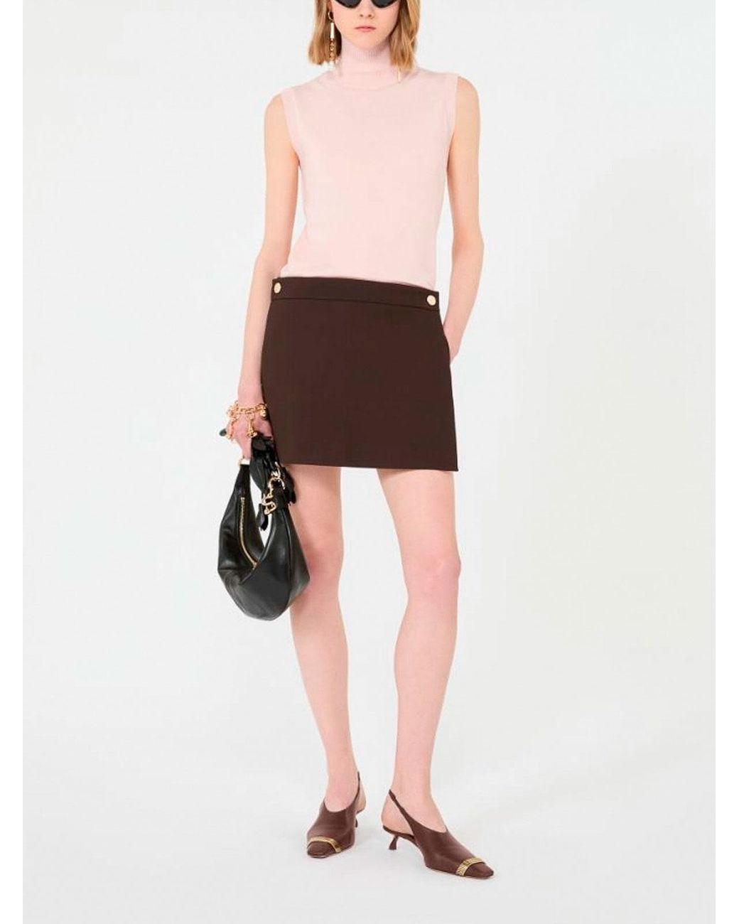 Shorts Sportmax de color Brown