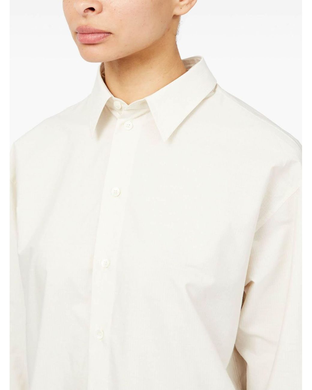MM6 by Maison Margiela White Strata Shirt