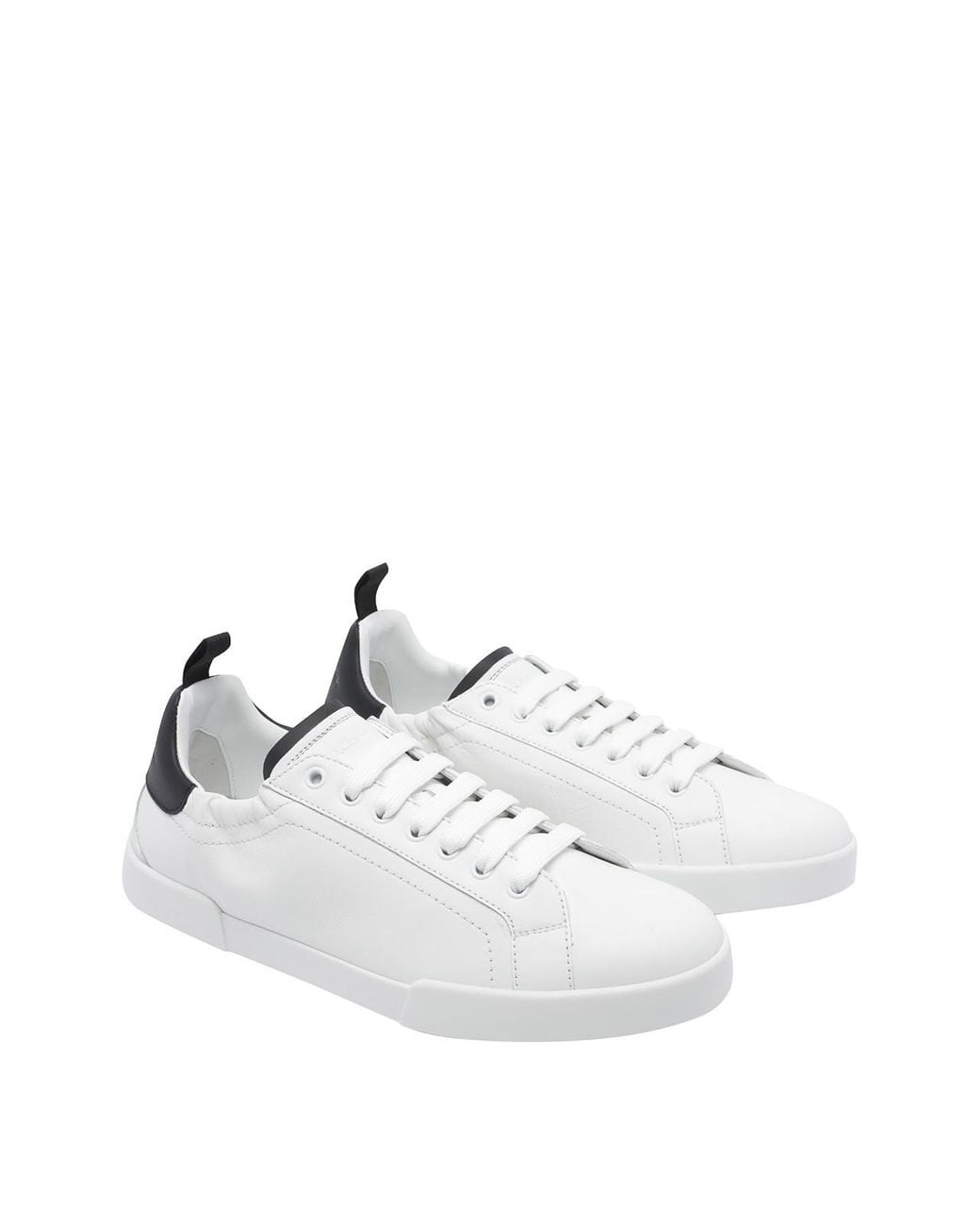 Dolce & Gabbana White Portofino Sneakers for men