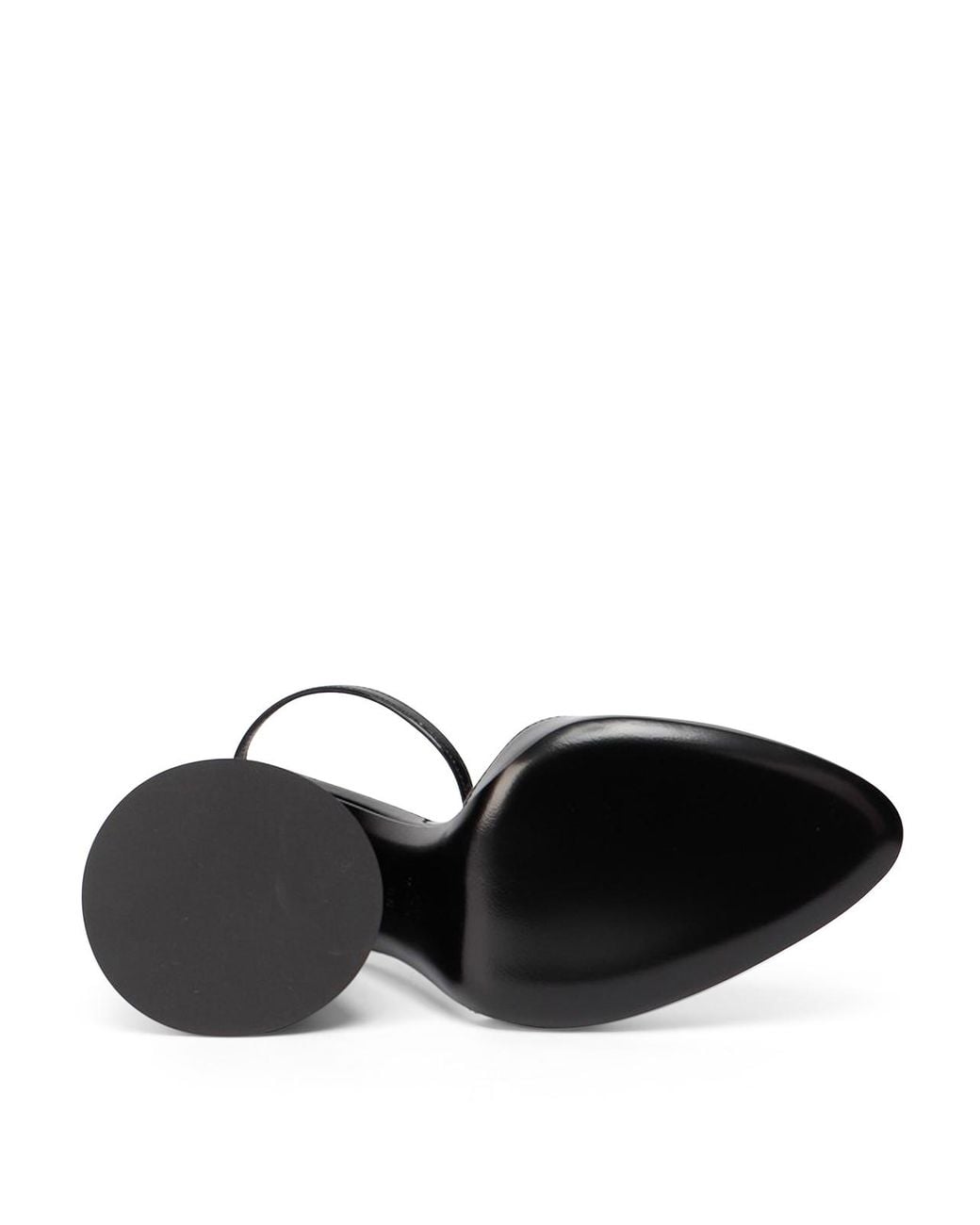 The Attico Black Luz Pumps