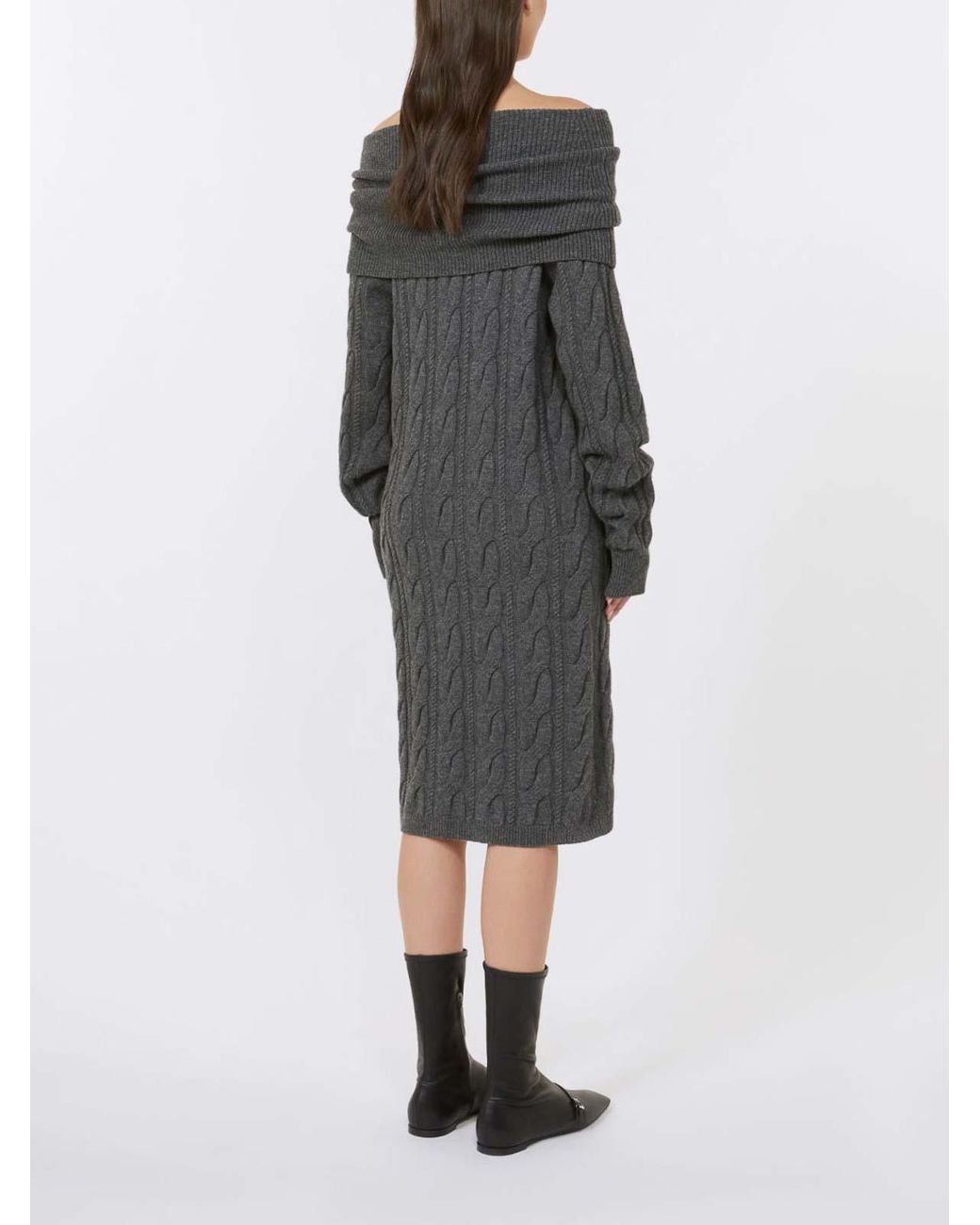 Max Mara Gray Dress