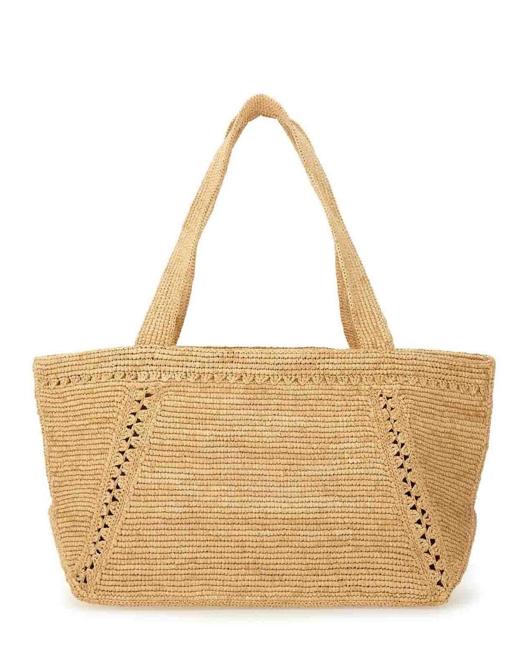 Patou Natural Large Trapeze Tote Bag