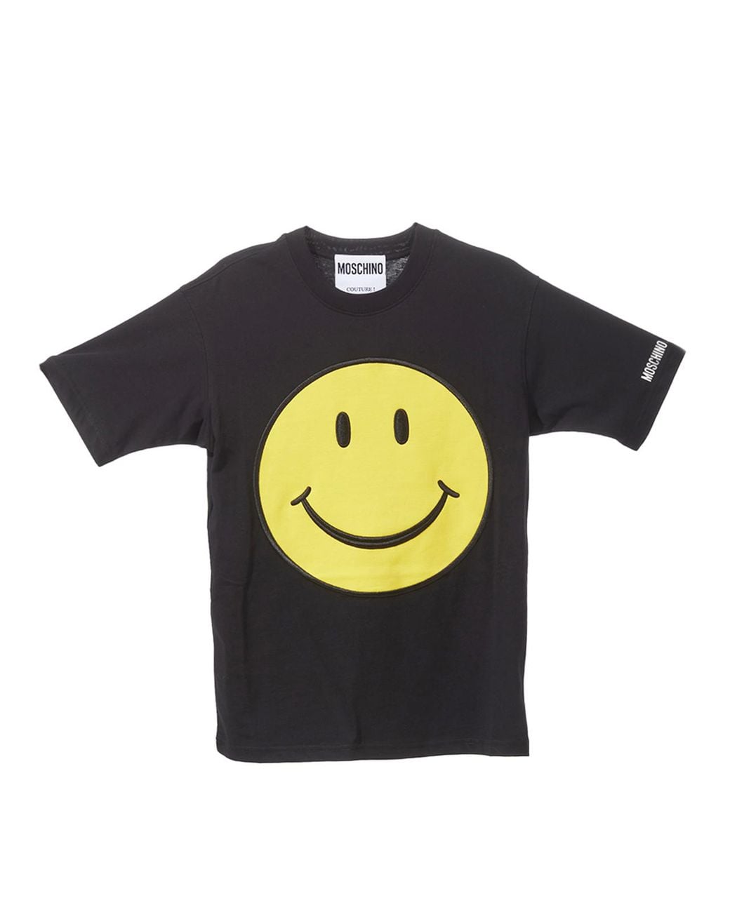 Moschino Blue Teddy Print Logo T-Shirt