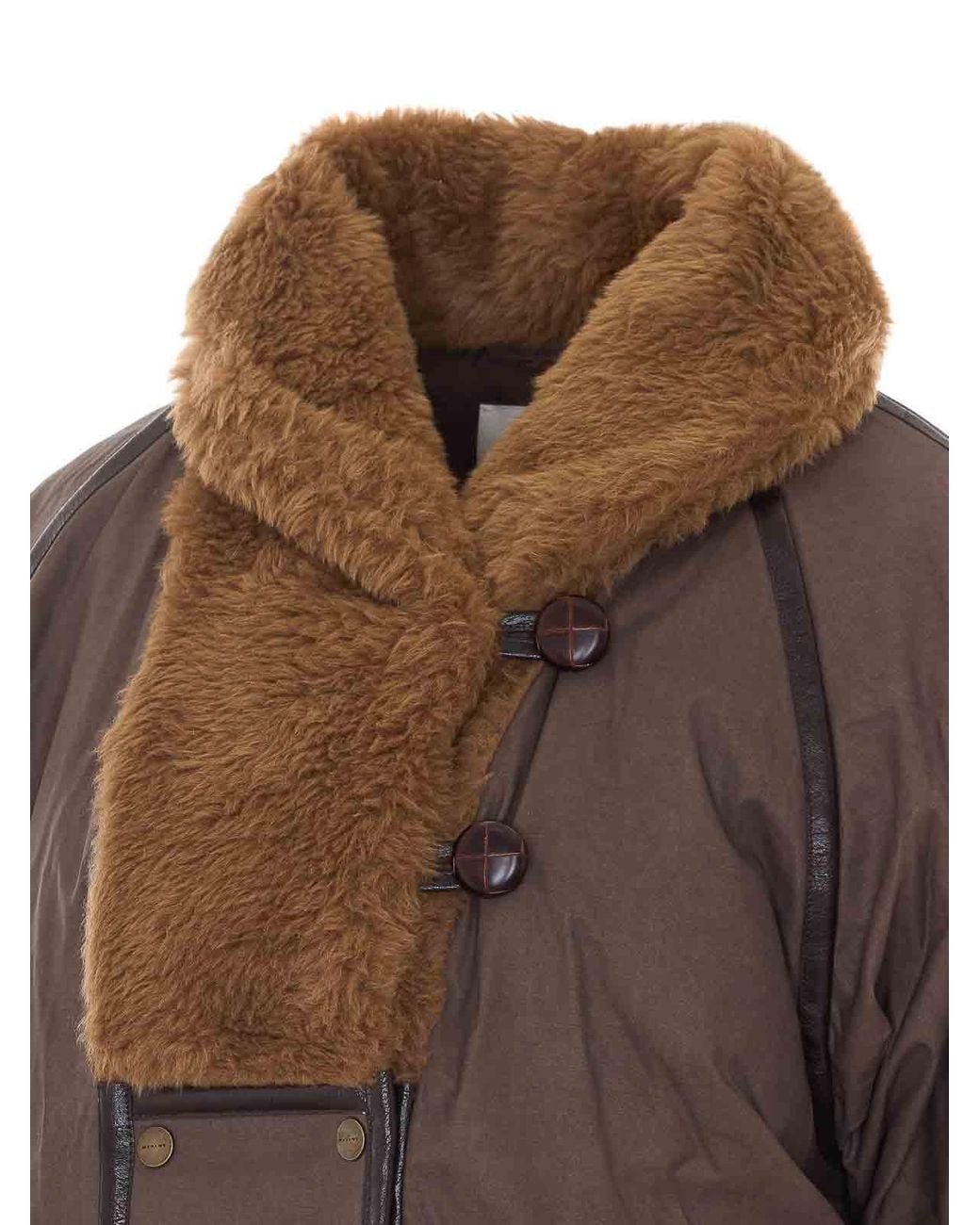 Isabel Marant Brown Olinka Down Jacket