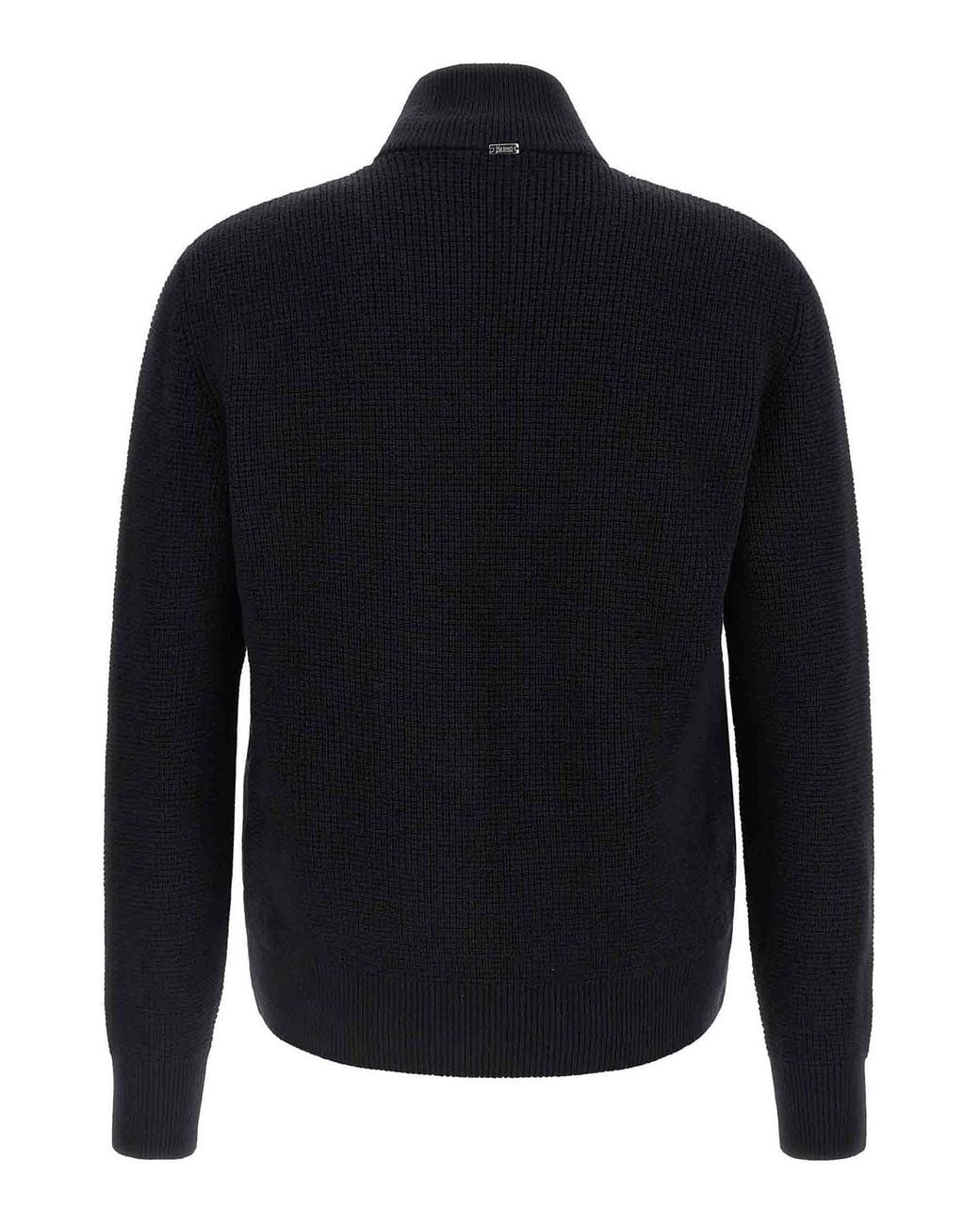 Herno Blue Padded Cardigan for men