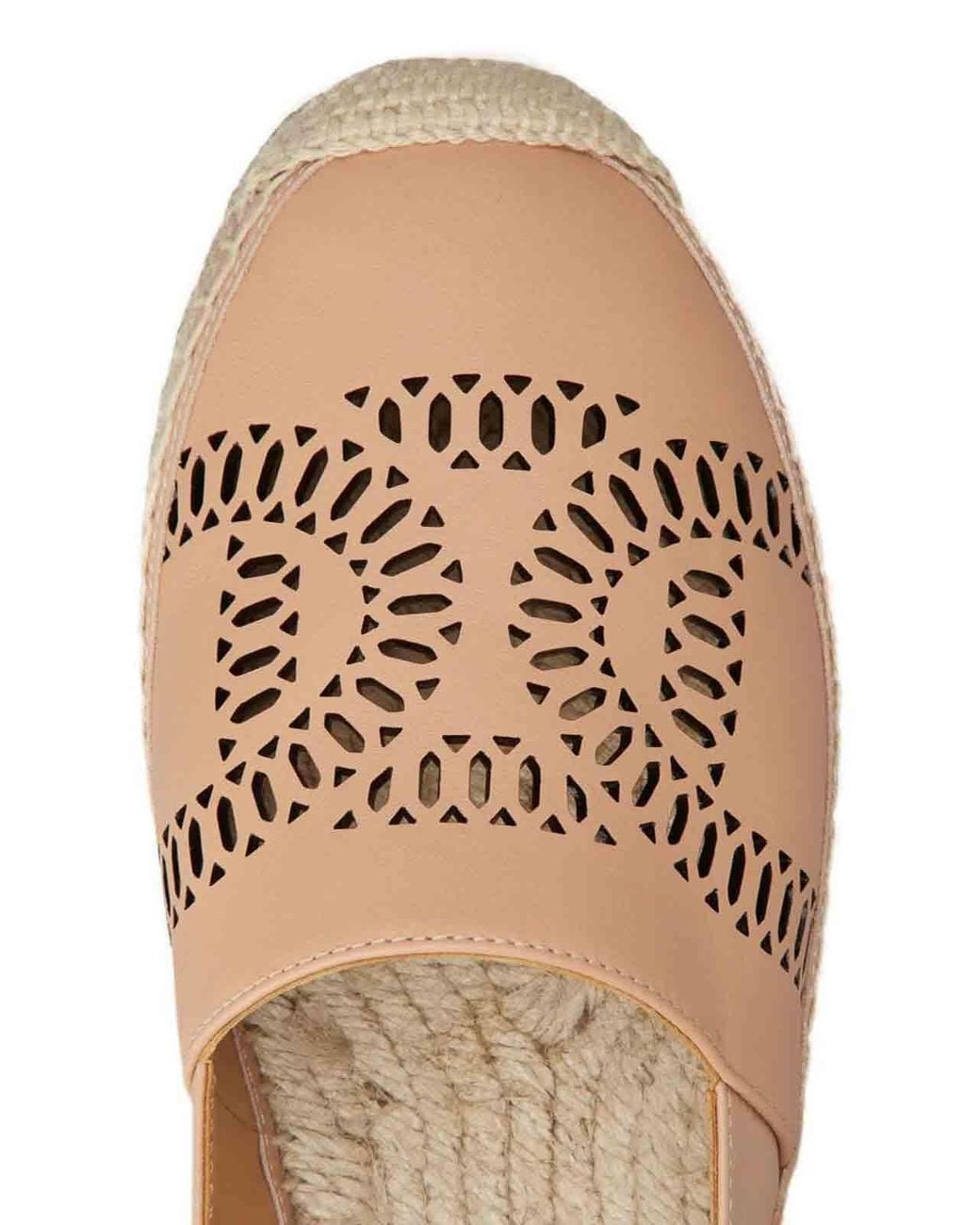 Tod's Natural Kate Slip-On Espadrilles