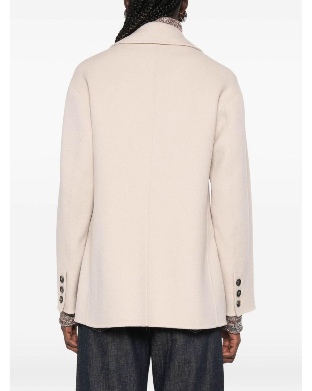 Max Mara Natural Elfi Single-Breasted Blazer
