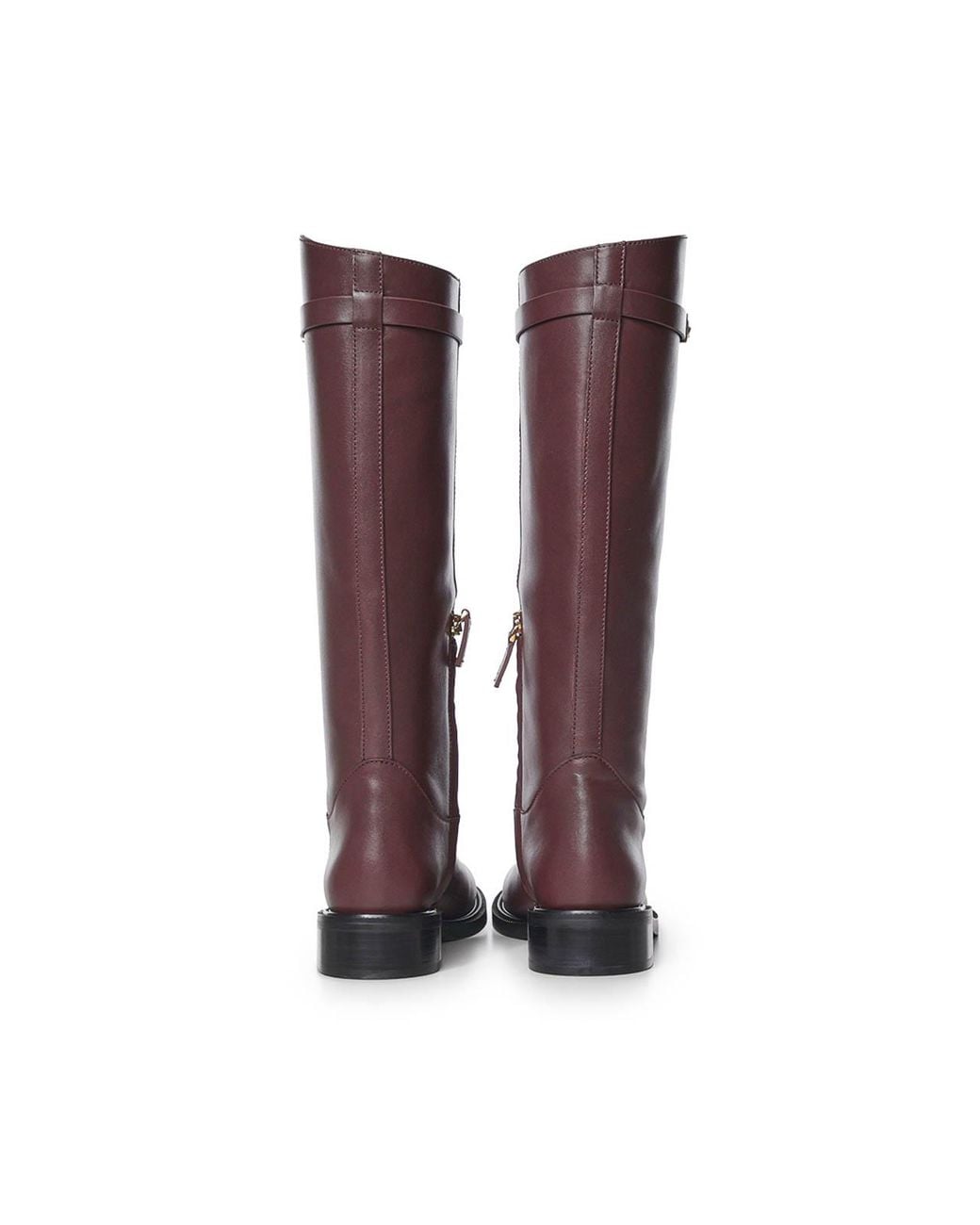 Coccinelle Purple Pansy Leather Boots