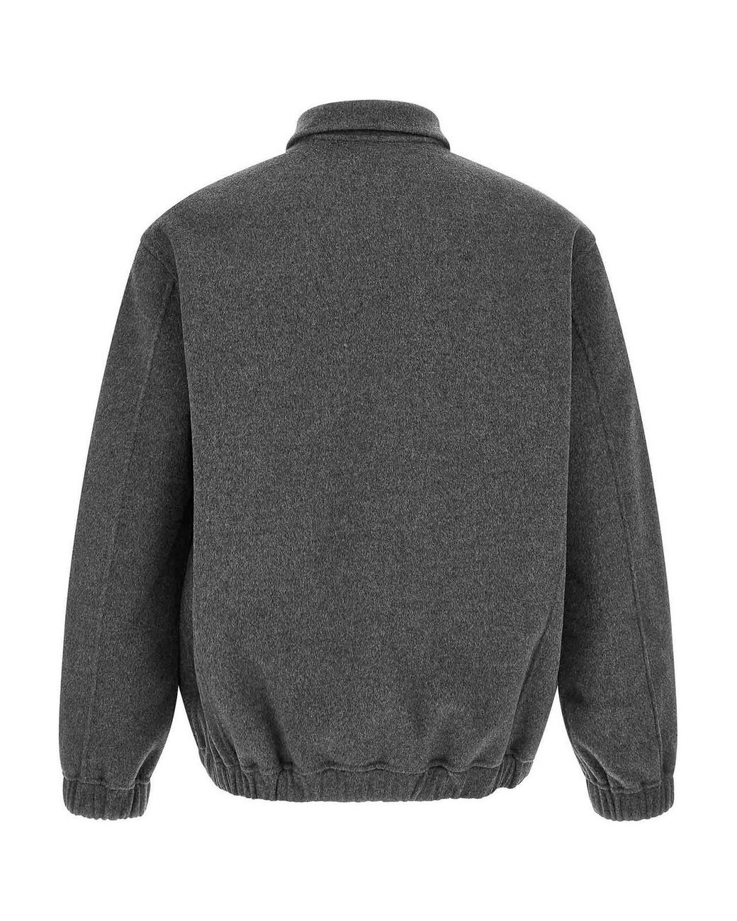 Giorgio Brato Gray Wool And Cashmere Jacket for men