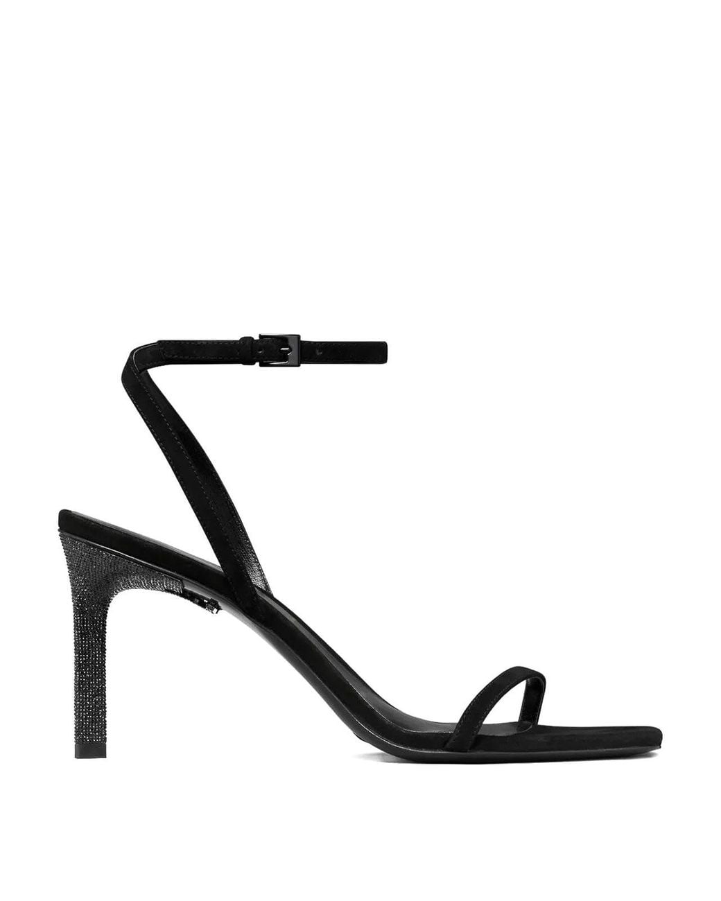 Tory Burch Black Pave Heel Sandal 90Mm