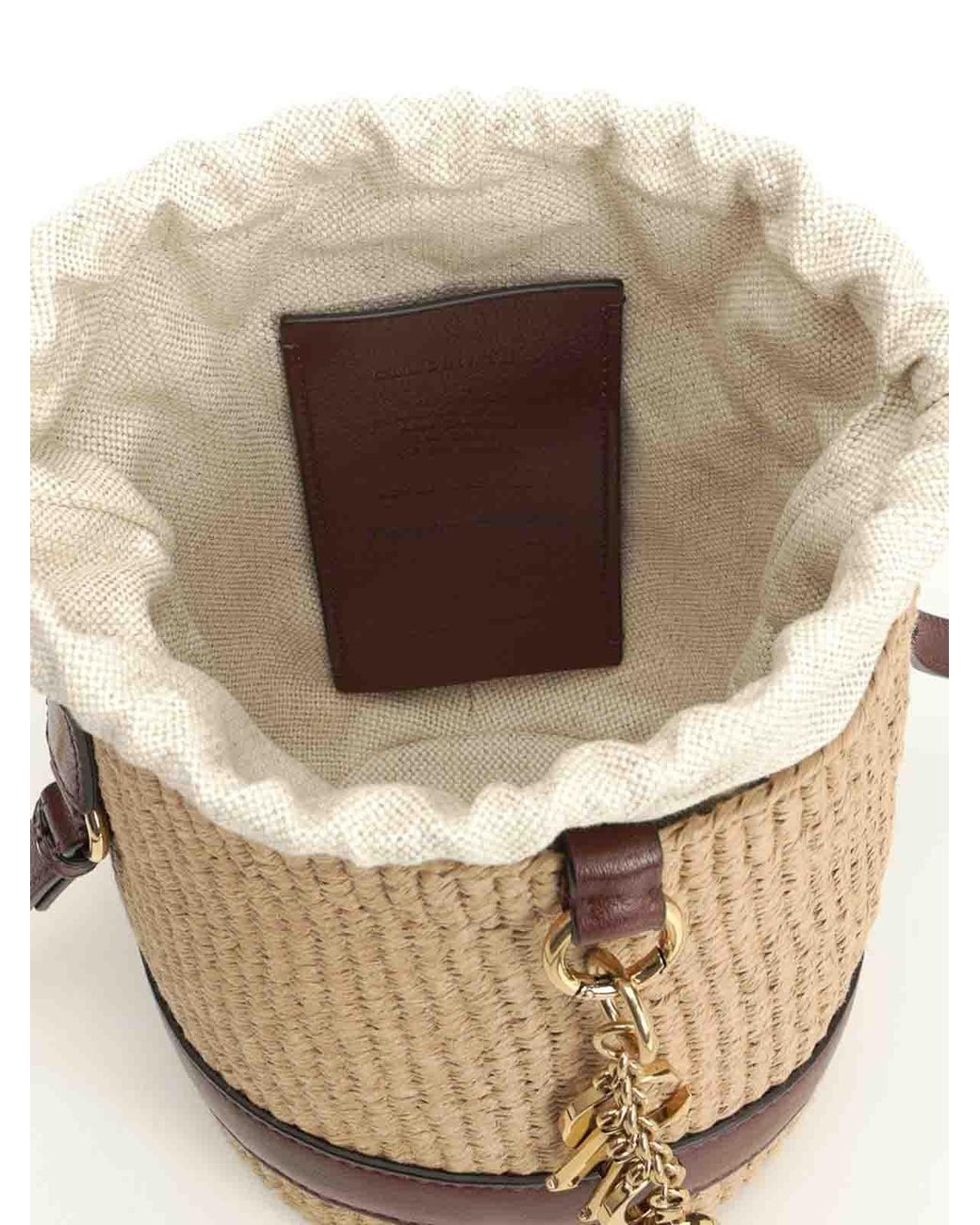 Bolso Saco Chloé de color Metallic