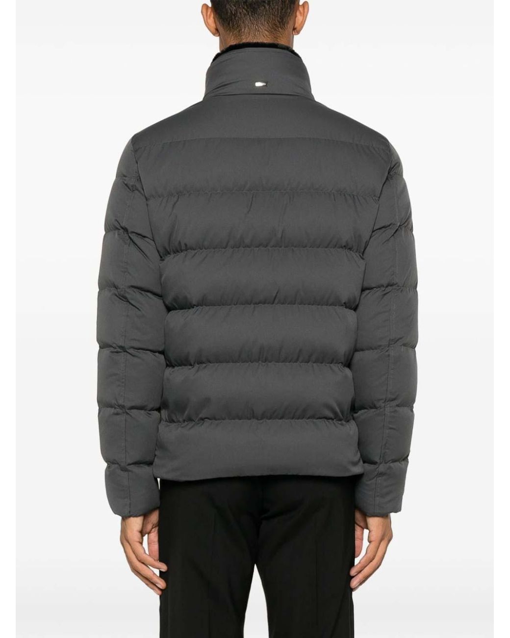 Herno Gray Down Jackets for men