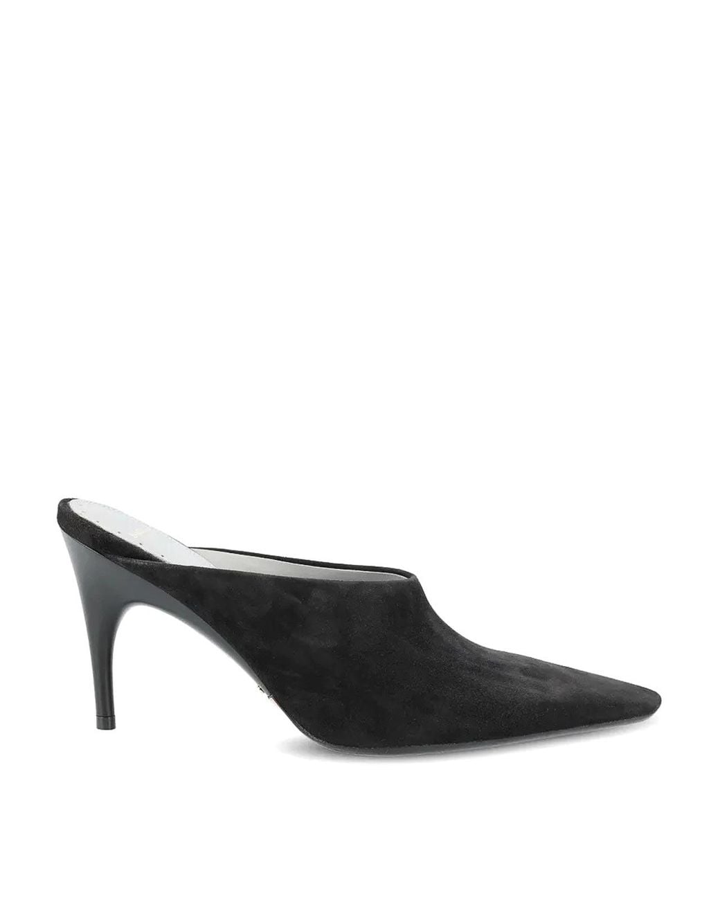 Balenciaga Black Duchesse Mules