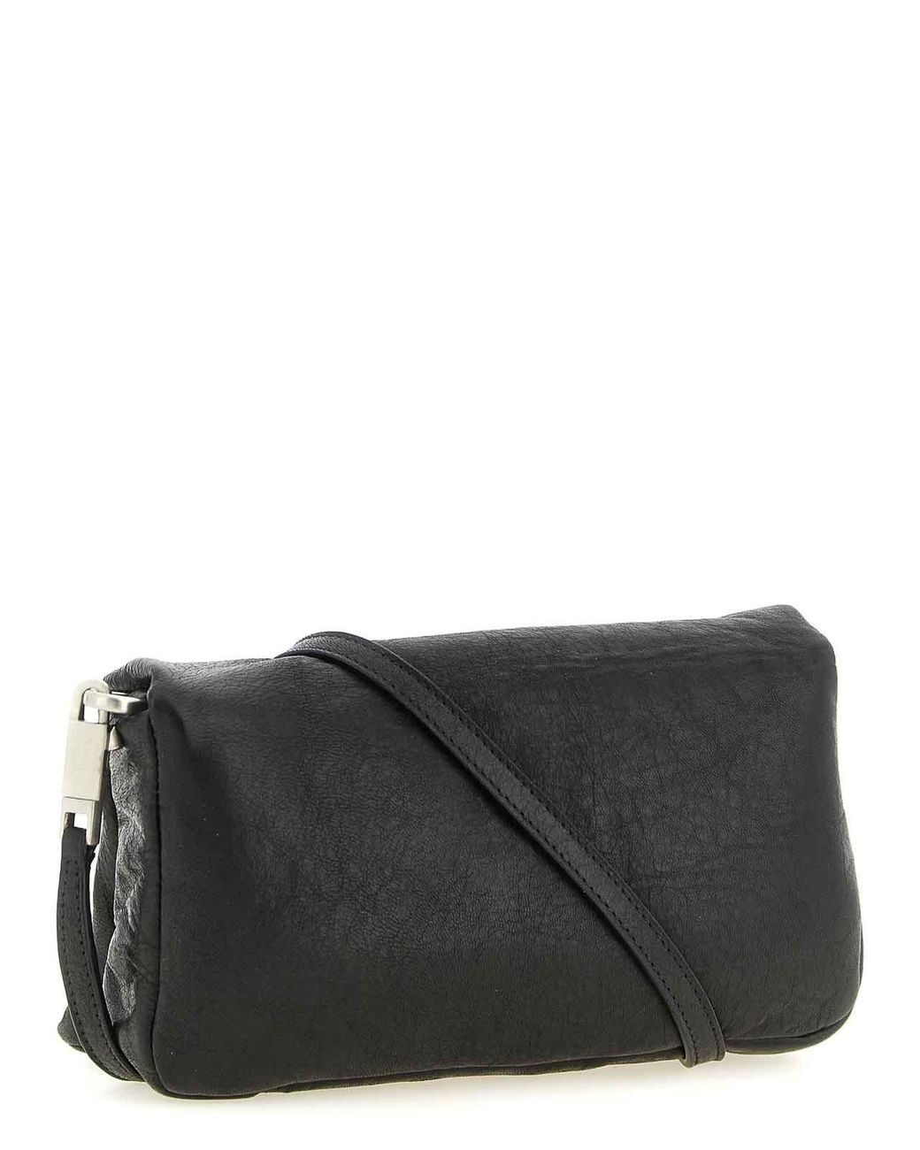 Rick Owens Black Pillow Griffin' Clutch