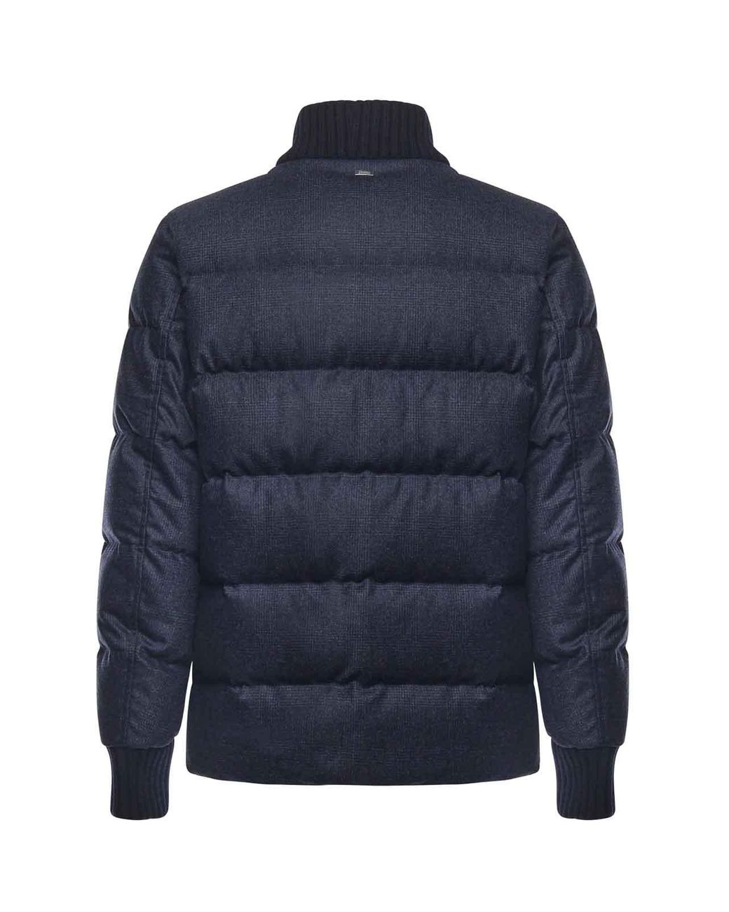 Herno Blue Bomber Jacket for men