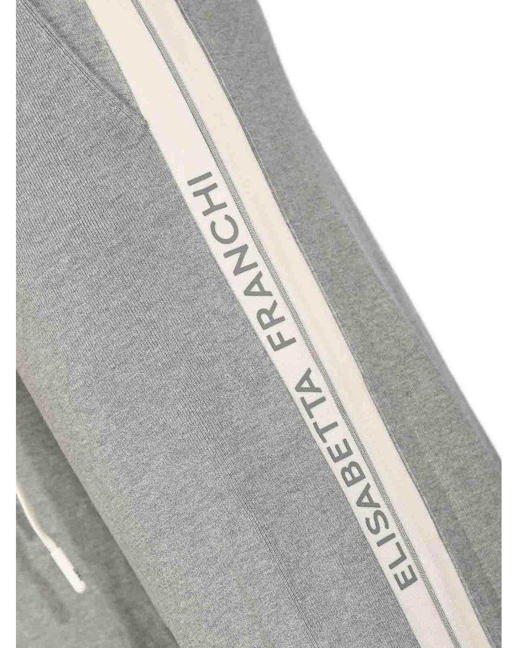 Elisabetta Franchi Gray Pants