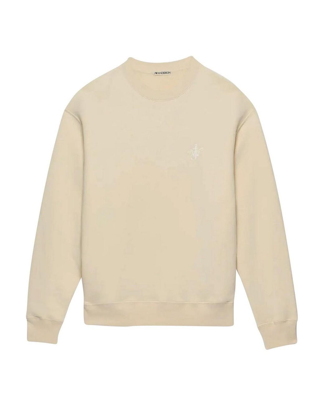 J.W. Anderson White Sweatshirt With Logo for men