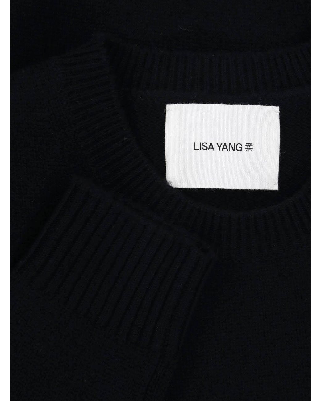 Lisa Yang Black Cashmere Sweater