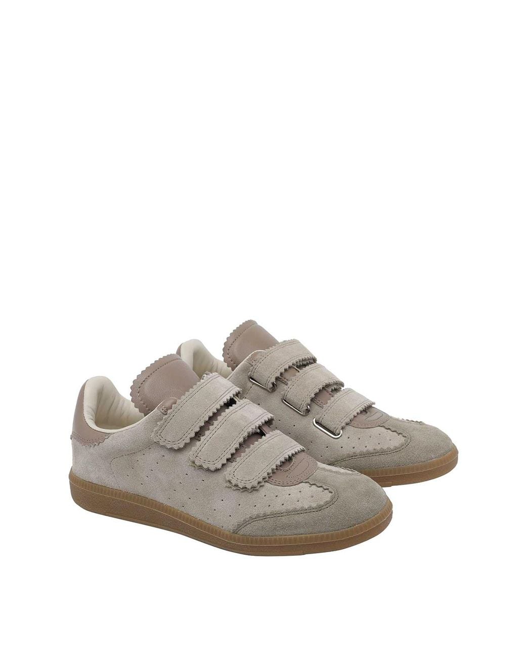 Isabel Marant Gray Taupe Beth Sneakers