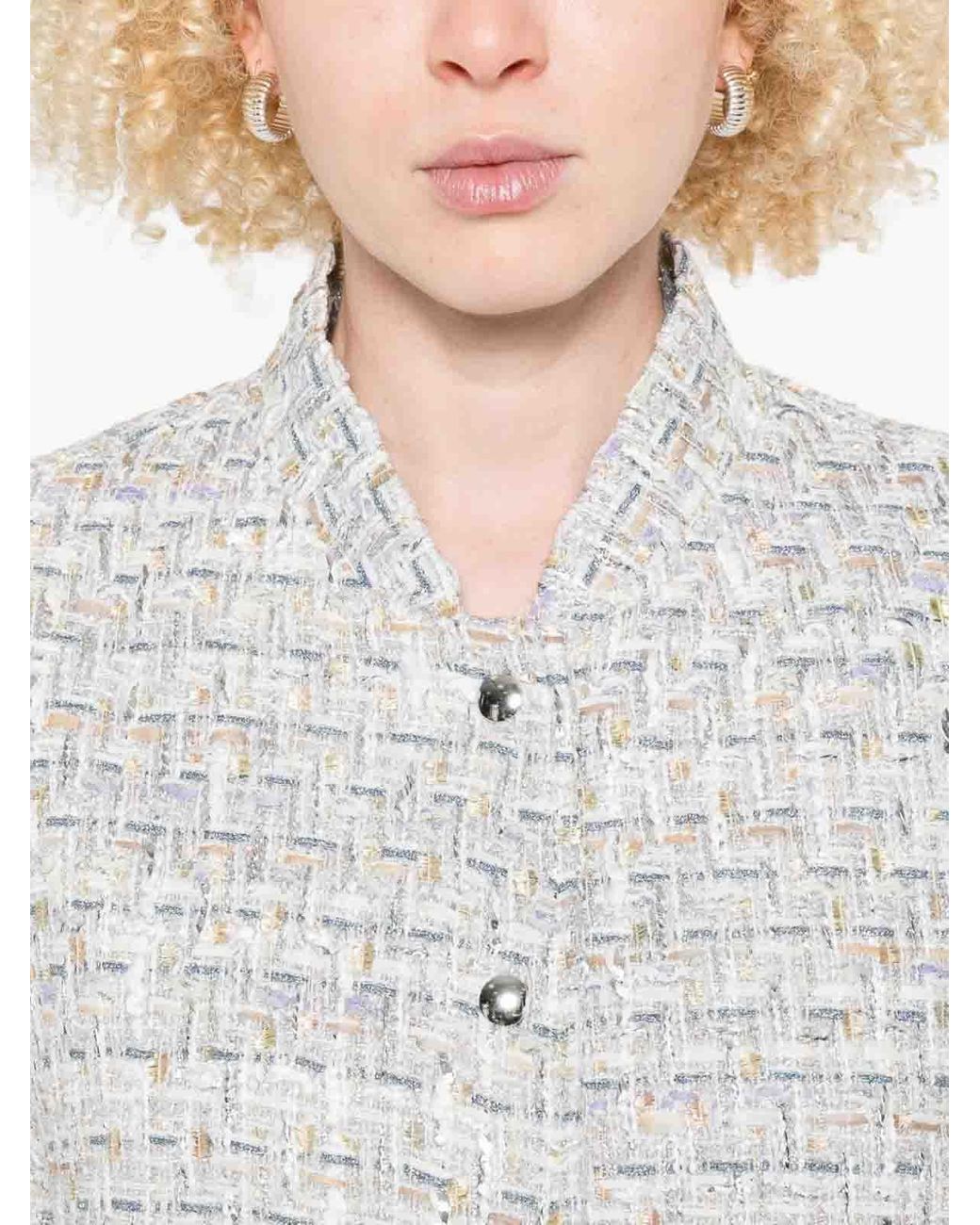 IRO White Noemy Cotton Jacket