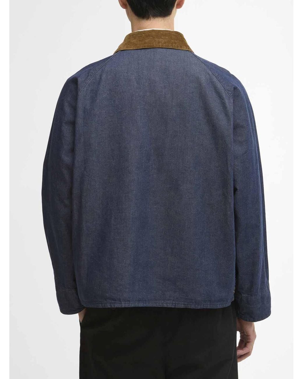 Barbour Blue Transport Denim Casual Jacket for men