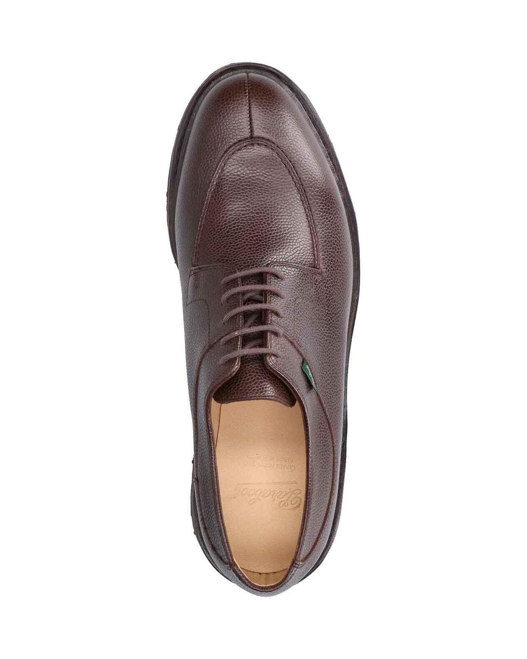 Paraboot Brown Derby Shoes for men