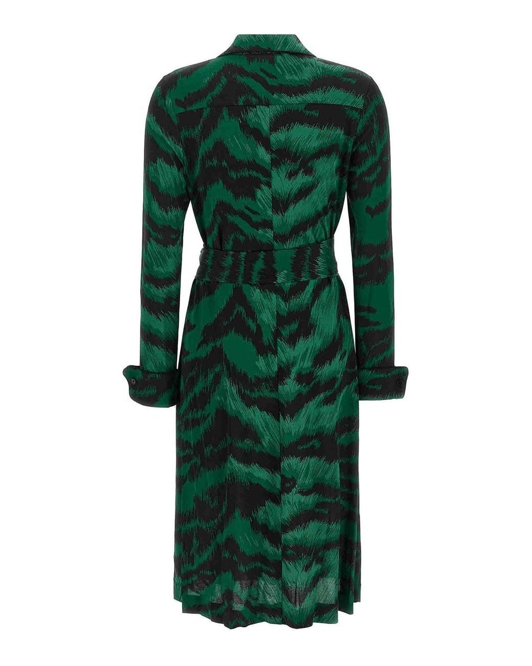 Diane von Furstenberg Green Diane Cotton Dress