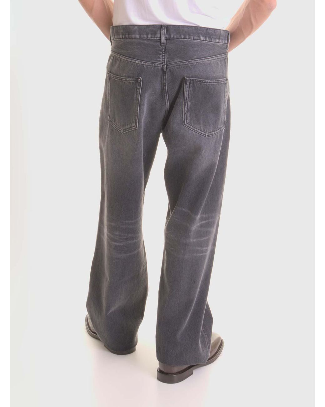 Moschino Gray Jeans for men