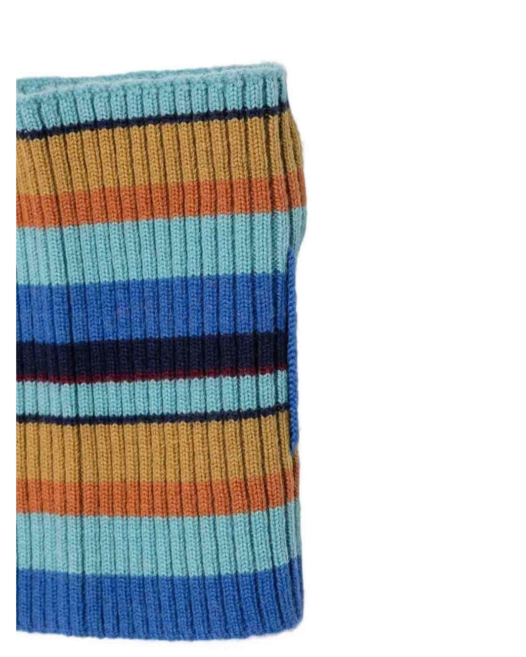 Dries Van Noten Blue Schal