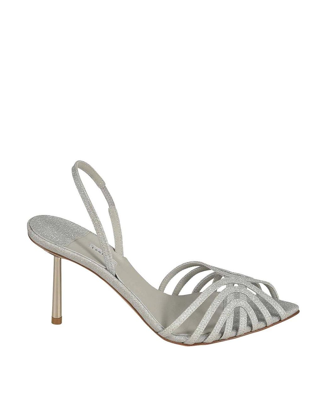 Le Silla Metallic Sandals
