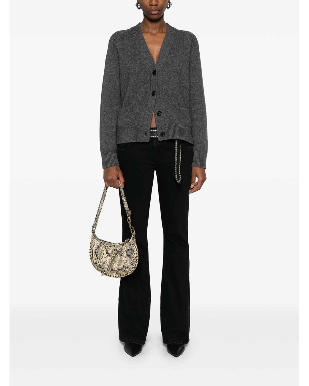 Isabel Marant Gray Brat Cardigan