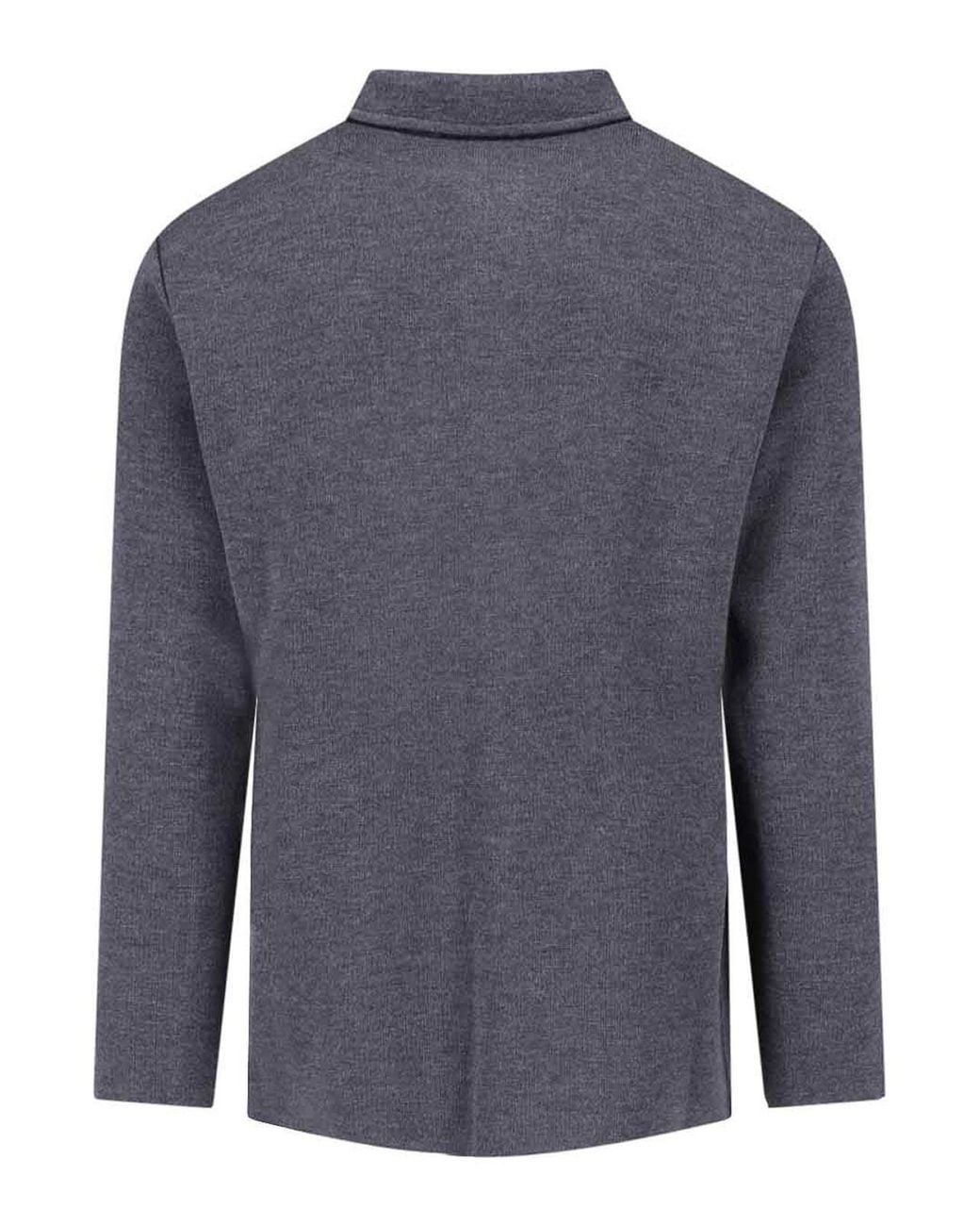Lardini Blue Virgin Wool Shirt for men
